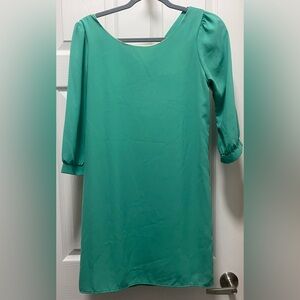 My Story Aqua Long Sleeve Dress